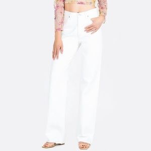 Citizens of Humanity Anina Trouser Jean White NWT